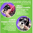 Show in main carousel: Happy Hoodie Thunder Grooming Fireworks Calming Band for Dogs & Cats, Purple, Large slide 7 of 14