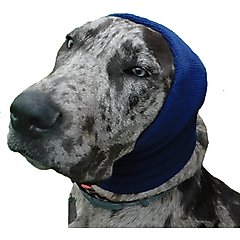 Happy Hoodie Calming Cap for Dogs, Navy Blue, X-Large