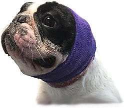 Happy Hoodie Thunder Grooming Fireworks Calming Band for Dogs & Cats, Purple, Small