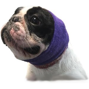 Happy Hoodie Thunder Grooming Fireworks Calming Band for Dogs & Cats, Purple, Small