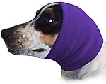 Happy Hoodie Thunder Grooming Fireworks Calming Band for Dogs & Cats, Purple, Large