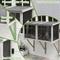 Show in main carousel: Petscosset 46-in Outdoor Wooden Cat Window Box Catio, Gray slide 3 of 9