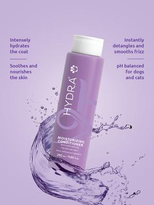 Show full view: Hydra Retail Moisturizing Cat & Dog Conditioner, 9.81-fl oz bottle slide 4 of 6