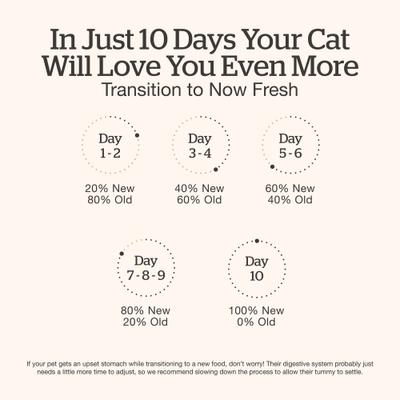 Show full view: Now Fresh Grain-Free Shredded Chicken, Duck & Broth Blend Wet Cat Food, 2.5-oz pouch, case of 12 slide 10 of 11