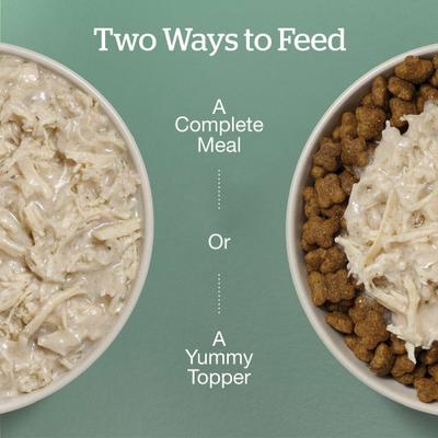 Show full view: Now Fresh Grain-Free Shredded Chicken & Broth Blend Small Breed Wet Dog Food, 2.8-oz pouch, case of 12 slide 6 of 11