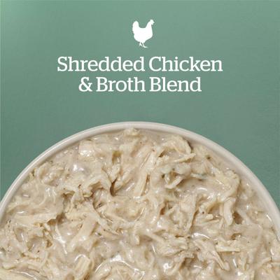 Show full view: Now Fresh Grain-Free Shredded Chicken & Broth Blend Small Breed Wet Dog Food, 2.8-oz pouch, case of 12 slide 5 of 11