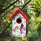 Show in main carousel: Home Bazaar Cardinals & Dogwood Cottage Birdhouse, Red slide 4 of 4