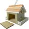 Show in main carousel: Home Bazaar Snug Harbor Cottage Birdhouse, Green slide 2 of 3