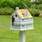 Show in main carousel: Home Bazaar Novelty Cottage Birdhouse, White slide 2 of 3