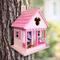 Show in main carousel: Home Bazaar Minnie Cottage Birdhouse, Pink slide 9 of 9