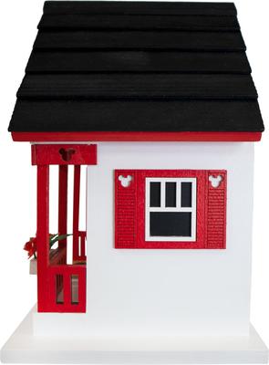 Show full view: Home Bazaar Mickey Cottage Birdhouse, Red slide 5 of 9