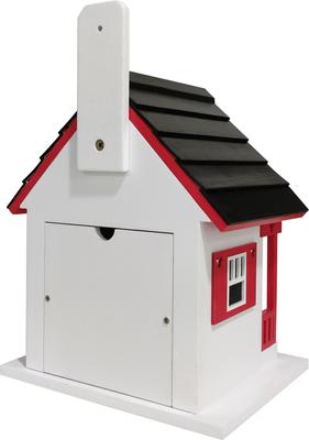 Show full view: Home Bazaar Mickey Cottage Birdhouse, Red slide 3 of 9