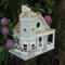 Show in main carousel: Home Bazaar Flower Pot Cottage Birdhouse, Blue slide 2 of 5