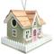 Show in main carousel: Home Bazaar Snug Harbor Cottage Birdhouse, Green slide 1 of 3