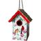 Show in main carousel: Home Bazaar Cardinals & Dogwood Cottage Birdhouse, Red slide 1 of 4