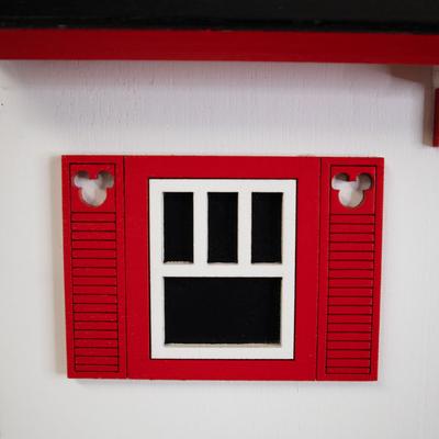 Show full view: Home Bazaar Mickey Cottage Birdhouse, Red slide 6 of 9