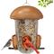 Show in main carousel: LONA Love Nature Weatherproof Finch Wild Bird Tube Feeder, Brown, 1.3-L slide 1 of 8