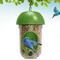 Show in main carousel: LONA Love Nature 1-Port Finch Wild Bird Tube Feeder, Green, 450-mL slide 1 of 8