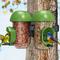 Show in main carousel: LONA Love Nature 2-Pieces Outdoor 1-Port Finch Wild Bird Tube Feeder, Green, 450-mL, 2 count slide 2 of 9