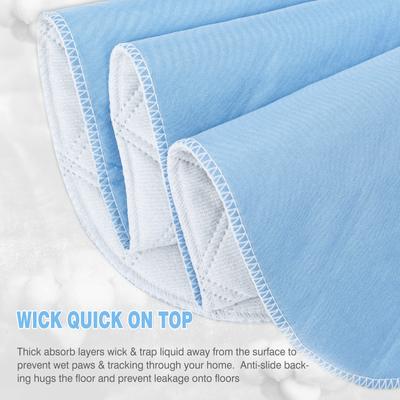 Show full view: Niubya Washable Pee Pads for Dogs, 16 x 24-in, 2 count slide 5 of 9