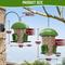 Show in main carousel: LONA Love Nature Weatherproof Finch Wild Bird Tube Feeder, Green, 1.3-L slide 7 of 9