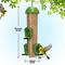Show in main carousel: LONA Love Nature 2-Pieces Outdoor 3-Port Wild Bird Feeder, Green, 1000-mL, 2 count slide 7 of 8