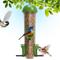 Show in main carousel: LONA Love Nature Outdoor 3-Port Tube Wild Bird Feeder, Green, 1000-mL slide 1 of 8
