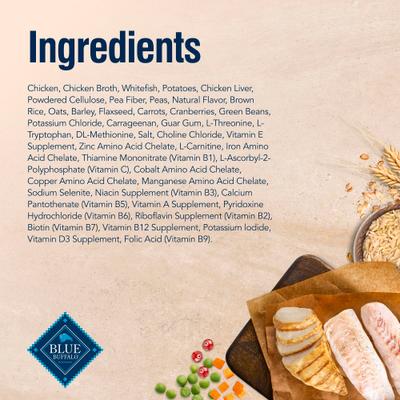 Show full view: Blue Buffalo True Solutions Natural Weight Control Chicken Adult Wet Dog Food, 12.5-oz can, case of 3 slide 6 of 13