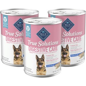 Blue Buffalo True Solutions Digestive Care Formula Wet Dog Food, 12.5-oz can, case of 3