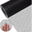 Show in main carousel: LIZEVINC Vinyl Coated Hardware Mesh Cloth for Chicken Coop, Dog Fence & Garden Protection, Black, 24-in slide 1 of 7