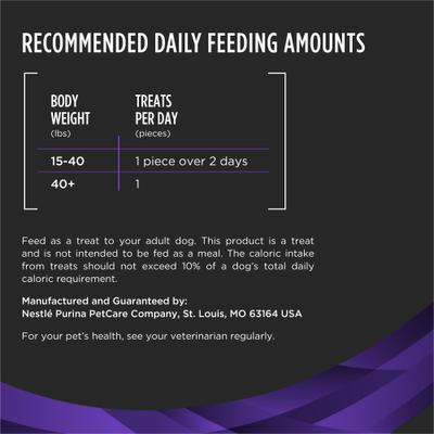 Show full view: Purina Pro Plan Veterinary Diets Orachews Large Low Fat Chicken Adult Dental Dog Treats, 7 count slide 8 of 10