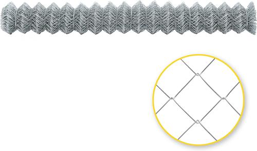 Show full view: LIZEVINC Farm Fence Heavy Duty Galvanized Dog Fence, Silver, 5.6 x 57-ft slide 3 of 7