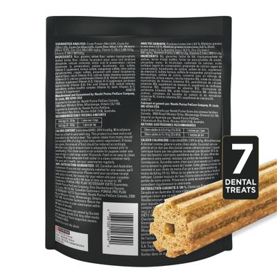 Show full view: Purina Pro Plan Veterinary Diets Orachews Small & Medium Low Fat Chicken Adult Dental Dog Treats, 7 count slide 3 of 10