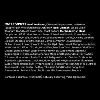 Show full view: VICTOR Bully Fuel High Protein Gluten-Free Beef & Chicken Dry Dog Food, 40-lb bag slide 10 of 11