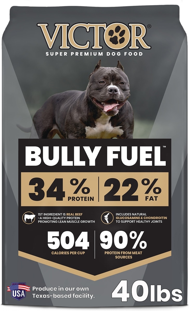 VICTOR Bully Fuel High Protein Gluten-Free Beef Chicken Dry Dog