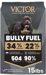 VICTOR Bully Fuel High Protein Gluten-Free Beef & Chicken Dry Dog Food, 15-lb bag