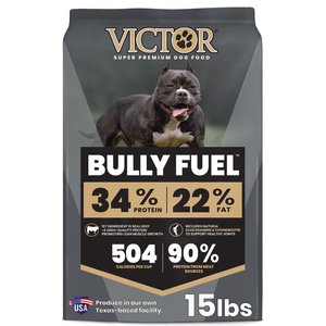 VICTOR Bully Fuel High Protein Gluten-Free Beef & Chicken Dry Dog Food, 15-lb bag
