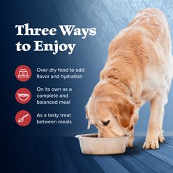Blue Buffalo Wilderness Wolf Creek Stew High-Protein & Grain-Free Hearty Beef in Gravy Wet Dog Food, 12.5-oz can, 3 count slide 2 of 9