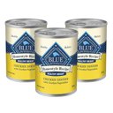 Blue Buffalo Homestyle Recipe Healthy Weight Adult Chicken Dinner with Garden Vegetables Wet Dog Food, 12.5-oz can, 3 count