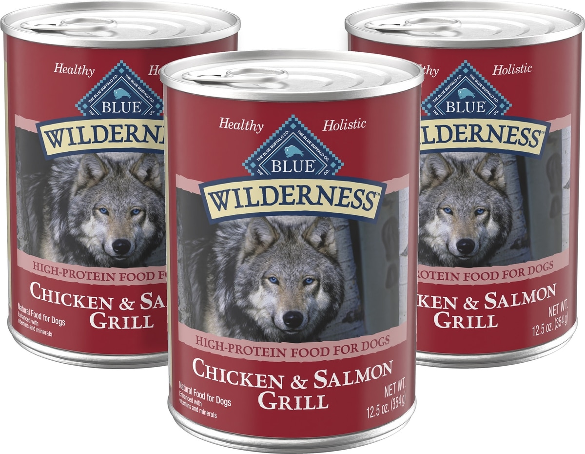 BLUE BUFFALO Wilderness Salmon & Chicken High-Protein Grain-Free