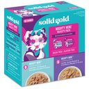 Solid Gold Mighty Mini Small & Toy Breed Grain-Free Variety Pack Wet Dog Food, 3.5-oz tray, case of 12