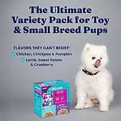 Solid Gold Mighty Mini Small & Toy Breed Grain-Free Variety Pack Wet Dog Food, 3.5-oz tray, case of 12 slide 2 of 7