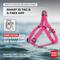 Show in main carousel: WAUDOG Waterproof Dog Harness with QR Tag, Pink, Medium slide 5 of 7