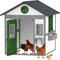 Show in main carousel: Outsunny Wooden Chicken Coop for Duck & Goose, White, 44.9 x 49. x 53.1-in slide 1 of 9