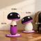 Show in main carousel: Happy & Polly Mushroom Cat Scratcher Toy, Purple, Set of 2, Purple slide 10 of 10