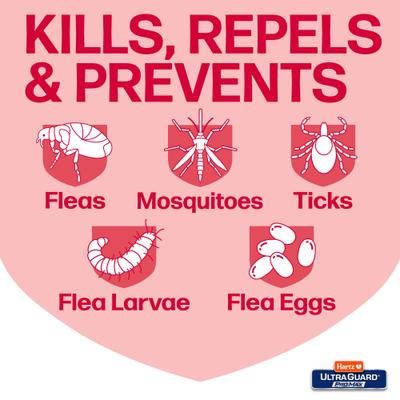 Show full view: Hartz Ultra Guard ProMax Flea & Tick Collar for Dogs, 2 collars (12-mos. supply), Gray slide 3 of 9