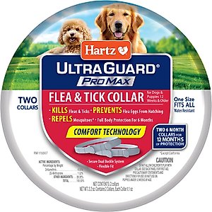 SecureAway Dog Flea Collar Protector & Seresto Flea & Tick Collar for Dogs, over 18-lbs