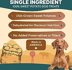 Gaines Family Farmstead Sweet Potato Chips Single Ingredient Dog Chews, 8-oz bag slide 2 of 5