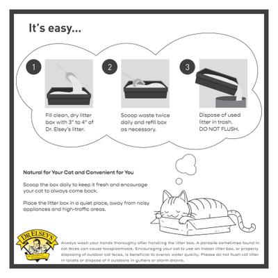 Show full view: Dr. Elsey's Ultra+ Clumping Clay Cat Litter, 40-lb bag slide 8 of 9