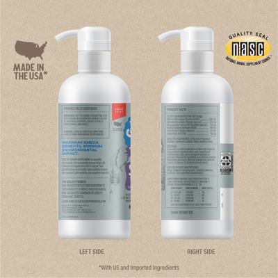 Show full view: Grizzly Life Stage Liquid Health Supplement for Senior Dogs, 16-fl oz bottle slide 3 of 11